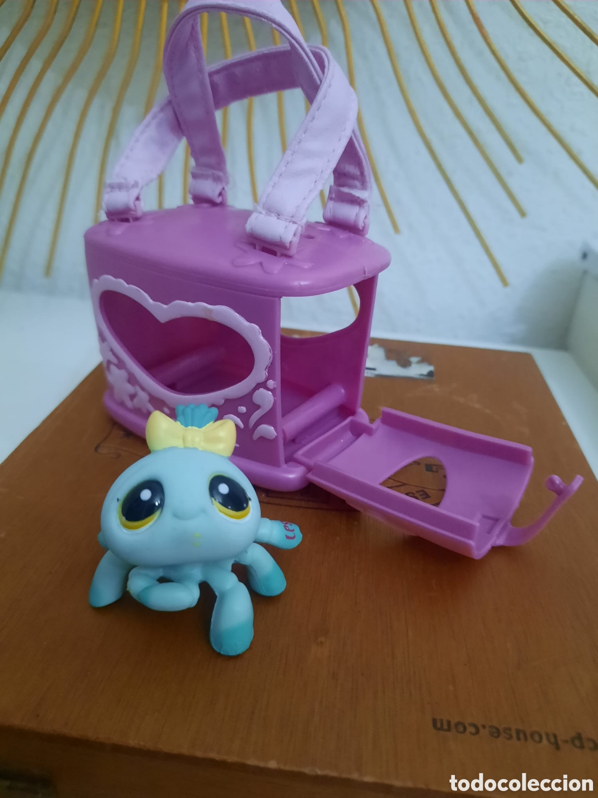 Figuras de goma y PVC: MASCOTA LITTLEST PET SHOP LPS ARA&Ntilde;A #866