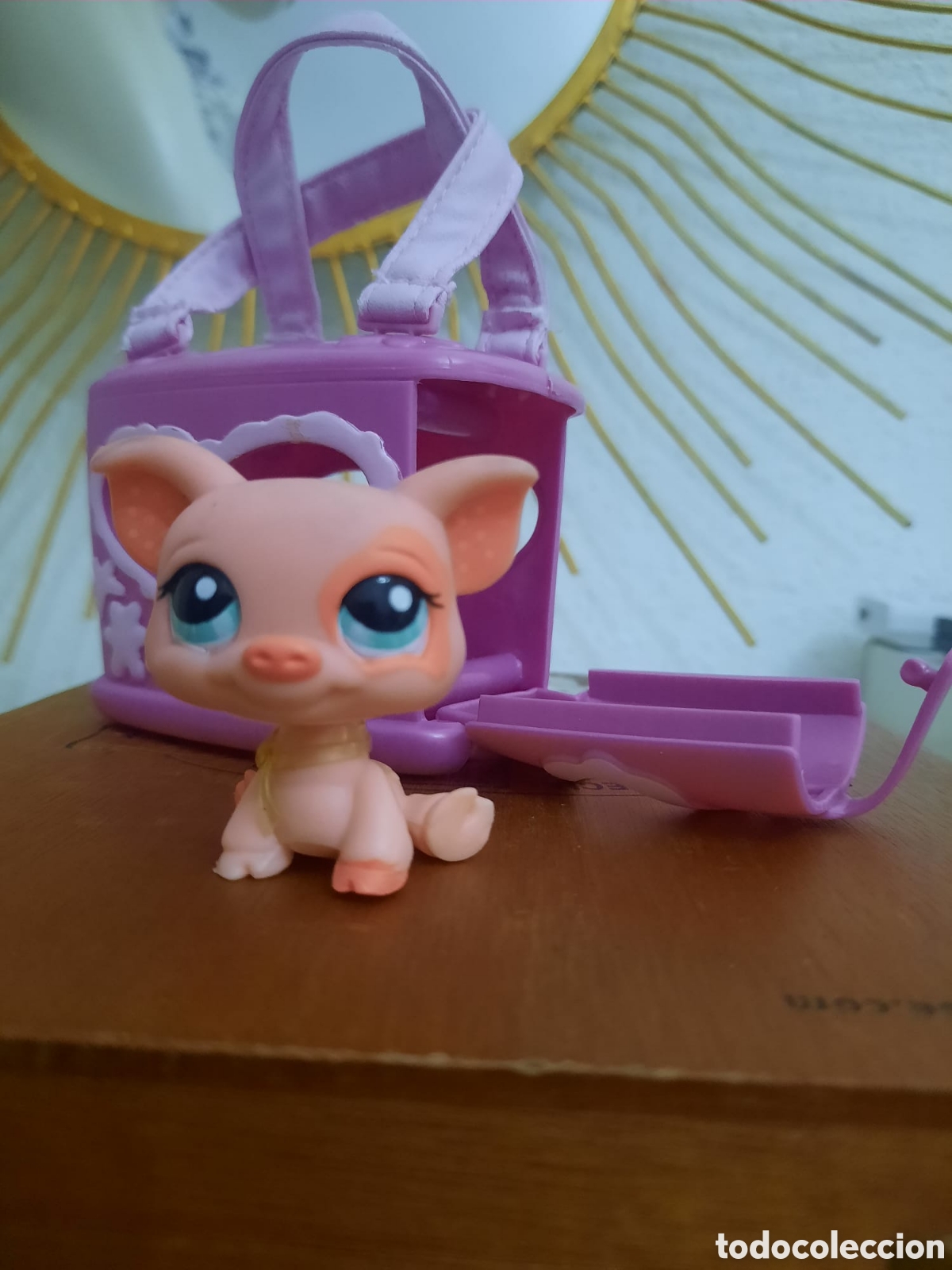 Figuras de goma y PVC: MASCOTA LITTLEST PET SHOP LPS CERDITO #622