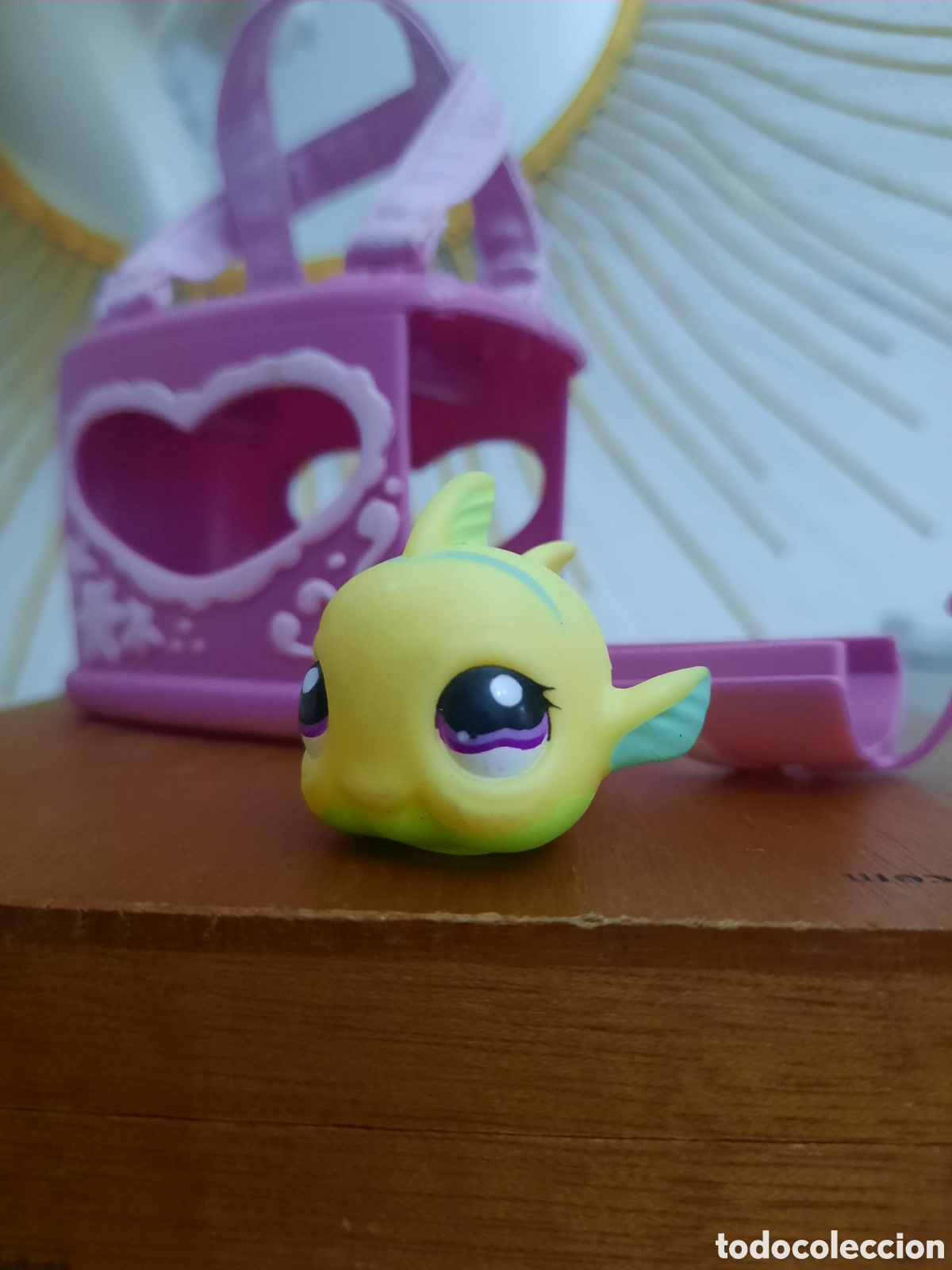 Figuras de goma y PVC: MASCOTA LITTLEST PET SHOP LPS PEZ #519