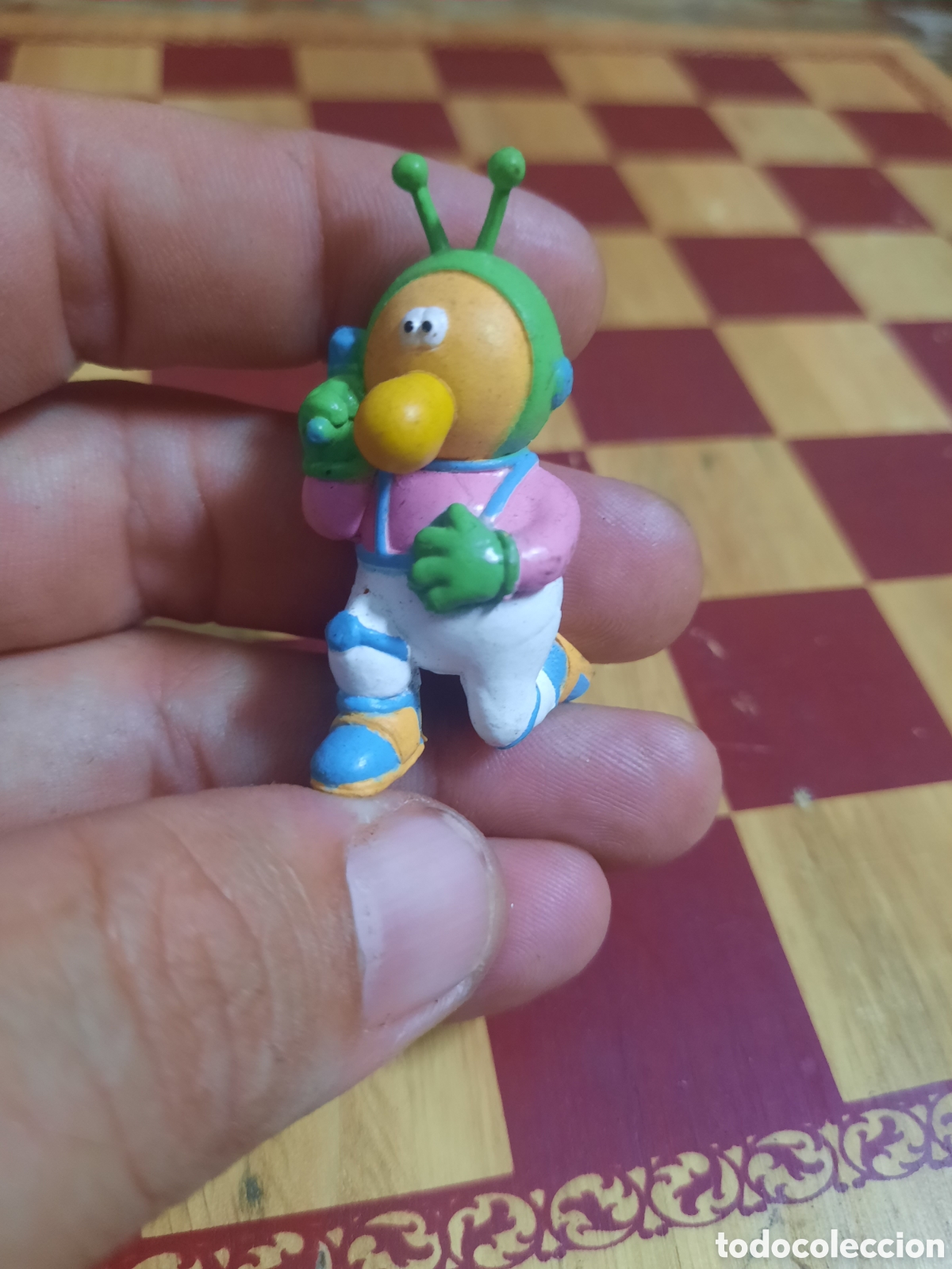 Figuras de goma y PVC: Toppers Pvc Colecci&oacute;n Borgmann Alien&iacute;gena
