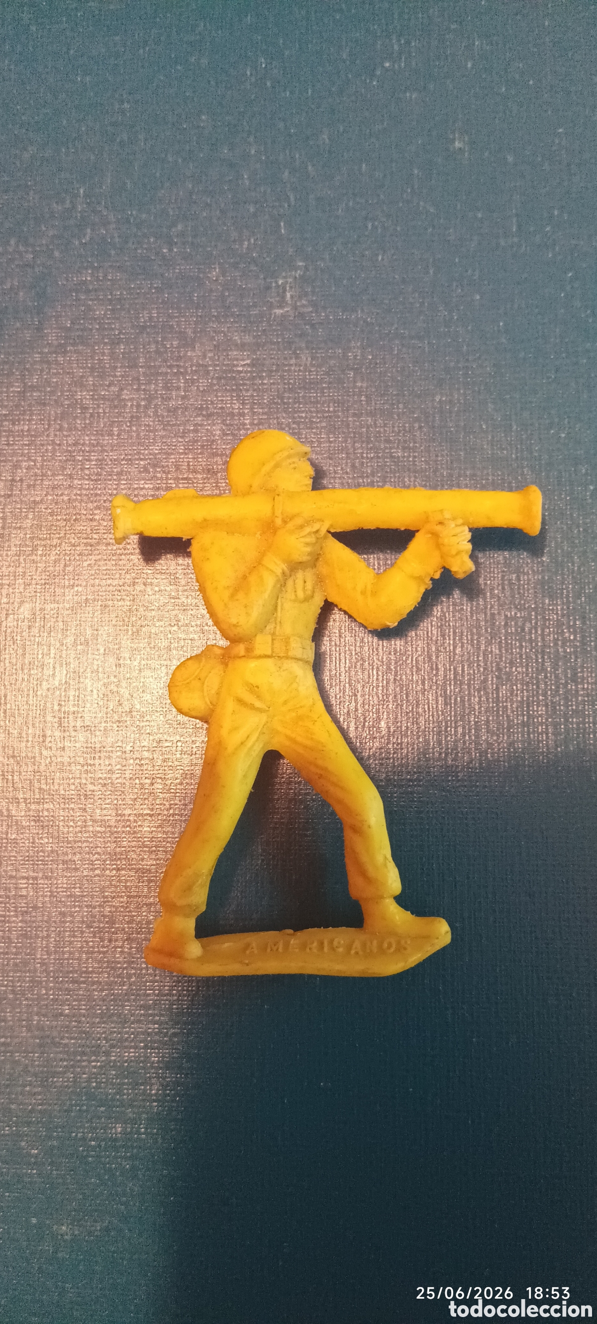 Figuras de goma y PVC: Comansi soldado americano kiosko