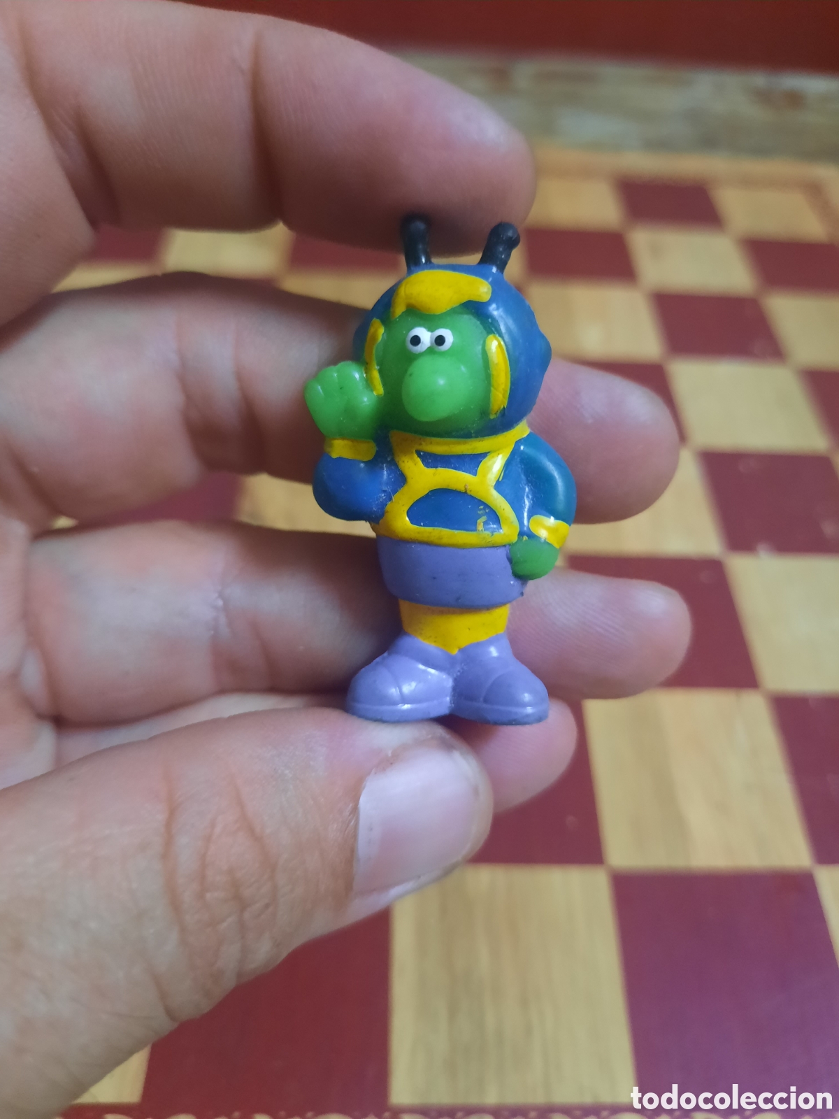 Figuras de goma y PVC: Toppers Pvc Colecci&oacute;n Borgmann Alien&iacute;gena