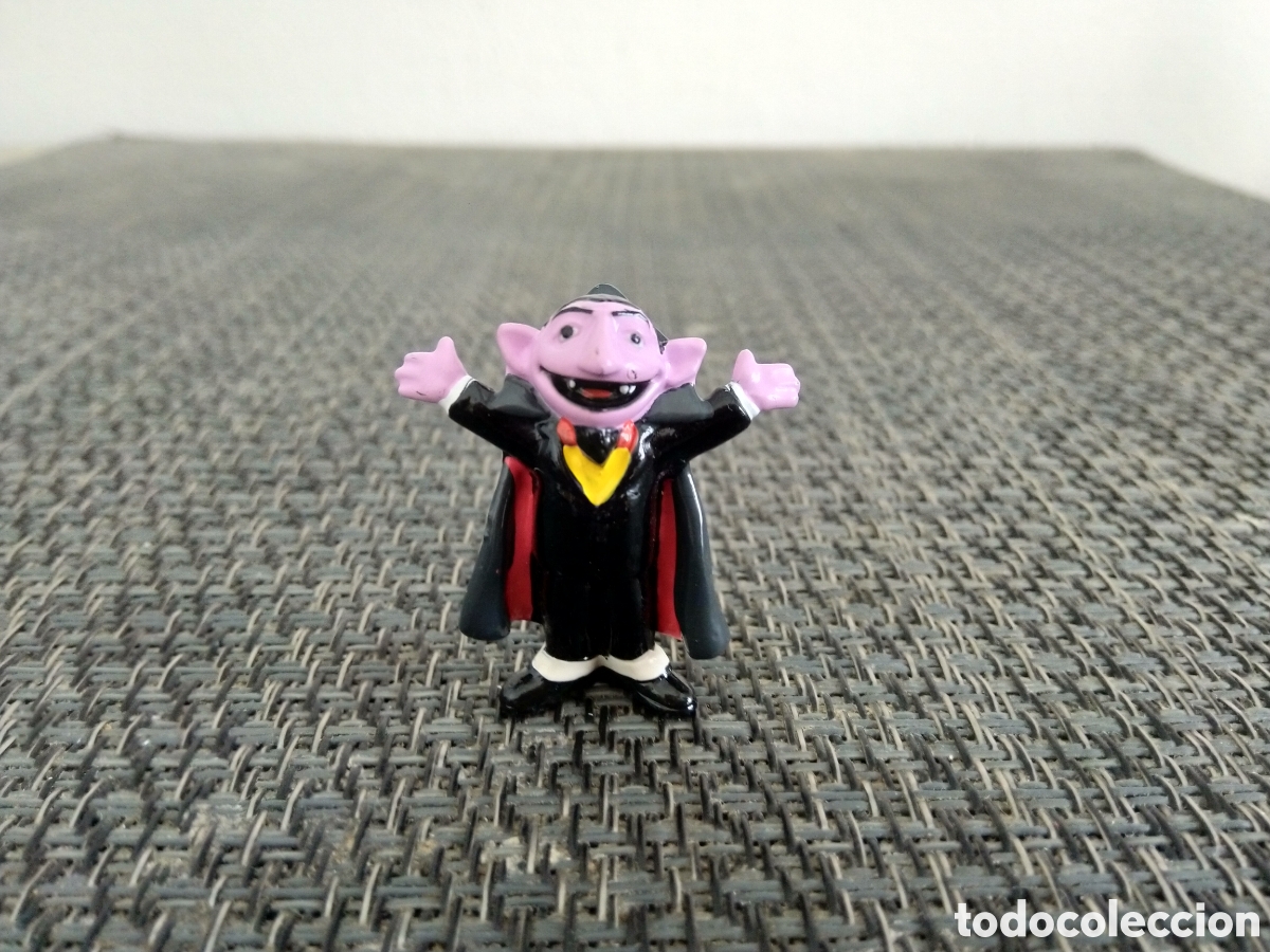 Figuras de goma y PVC: FIGURA PVC PLASTICO DURO BARRIO SESAMO SESAME STREET EPI BLAS COCO ELMO DRACO TRIKI OSCAR 3-4CM