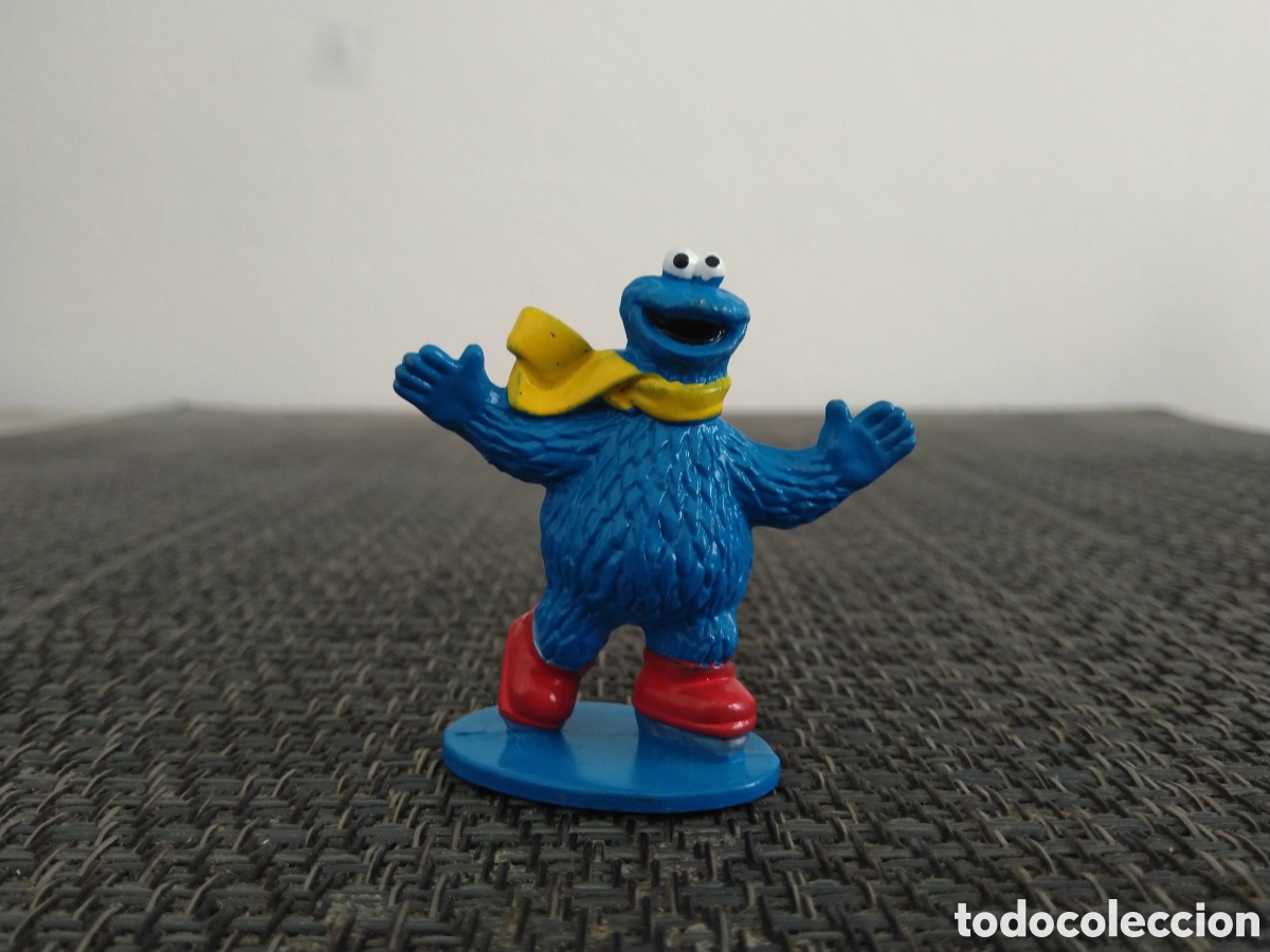 Figuras de goma y PVC: FIGURA PVC PLASTICO DURO BARRIO SESAMO SESAME STREET EPI BLAS COCO ELMO DRACO TRIKI OSCAR 3-4CM