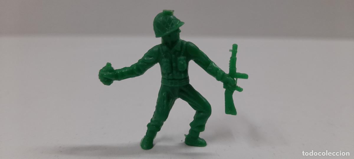Figuras de goma y PVC: SOLDADO - HAZA&Ntilde;AS Y COMBATES . FIGURA DUNKIN ORIGINAL A&Ntilde;OS 70
