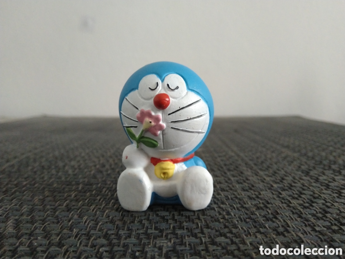Figuras de goma y PVC: FIGURA PVC DORAEMON COMANSI TV TELEVISION DIBUJOS ANIMADOS OLIENDO FLOR