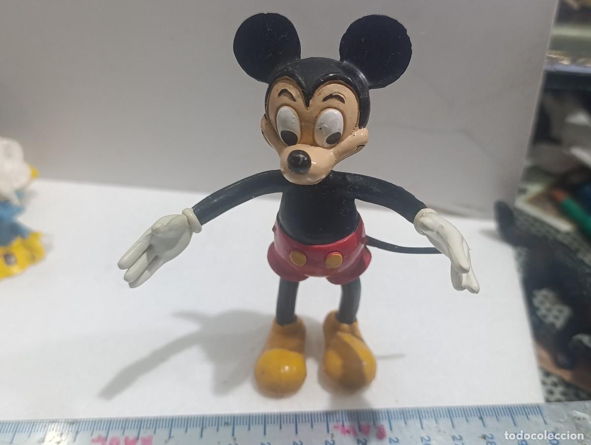 Figuras de goma y PVC: FIGURA DE PVC - MICKEY MOUSE - FLEXIBLE - COMICS SPAIN - MU&Ntilde;ECO