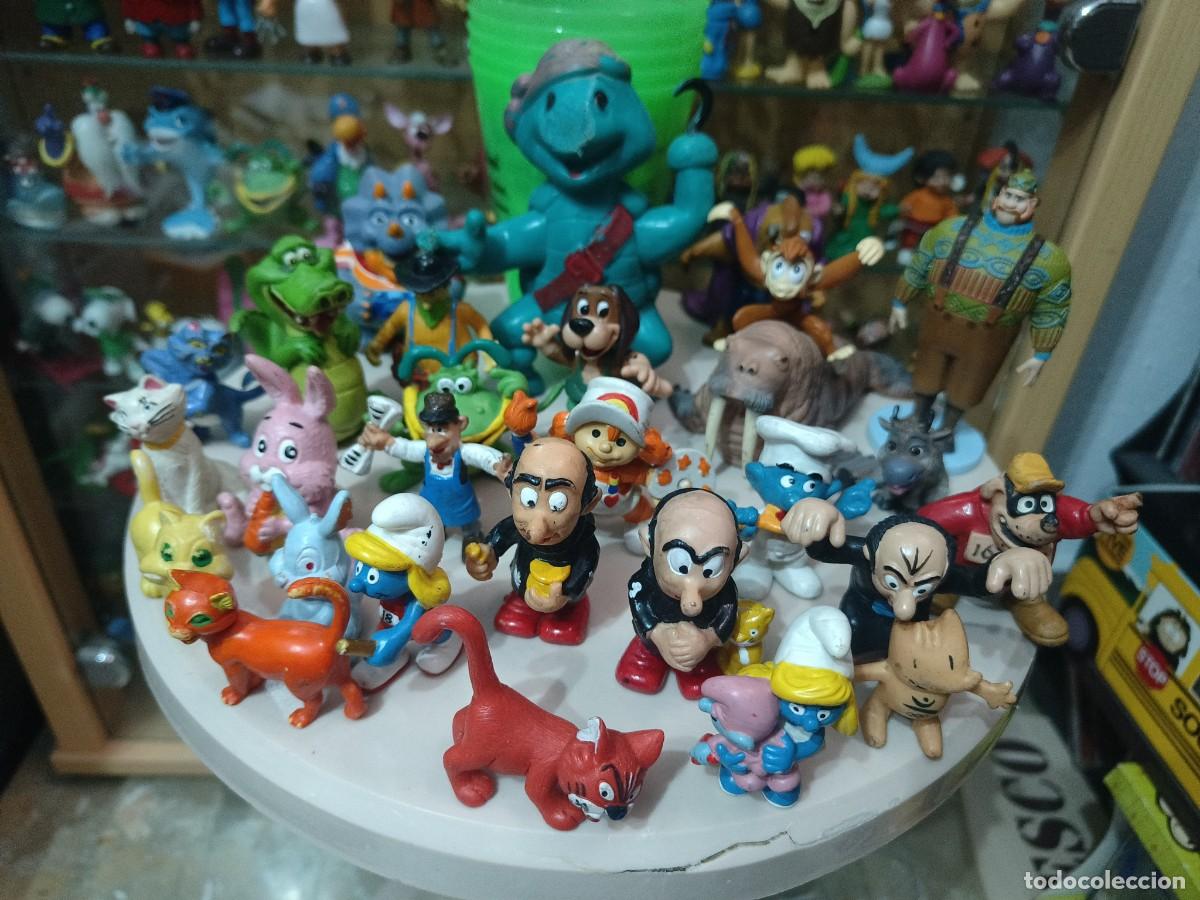 Figuras de goma y PVC: Ocasion ! Super lote de figuras goma pvc original vintage a&ntilde;os 80 90