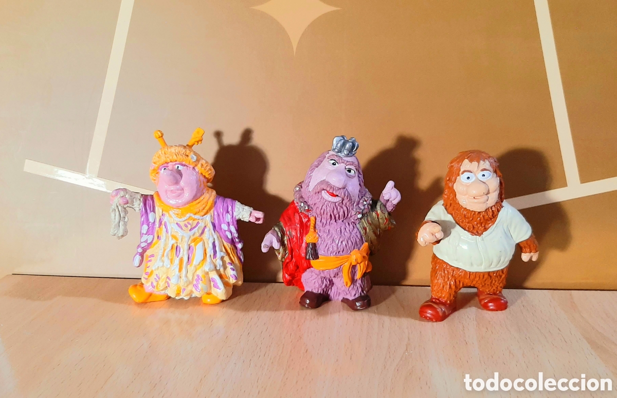 Figuras de goma y PVC: Figuras lote Goris de Fraggle Rock Schleich