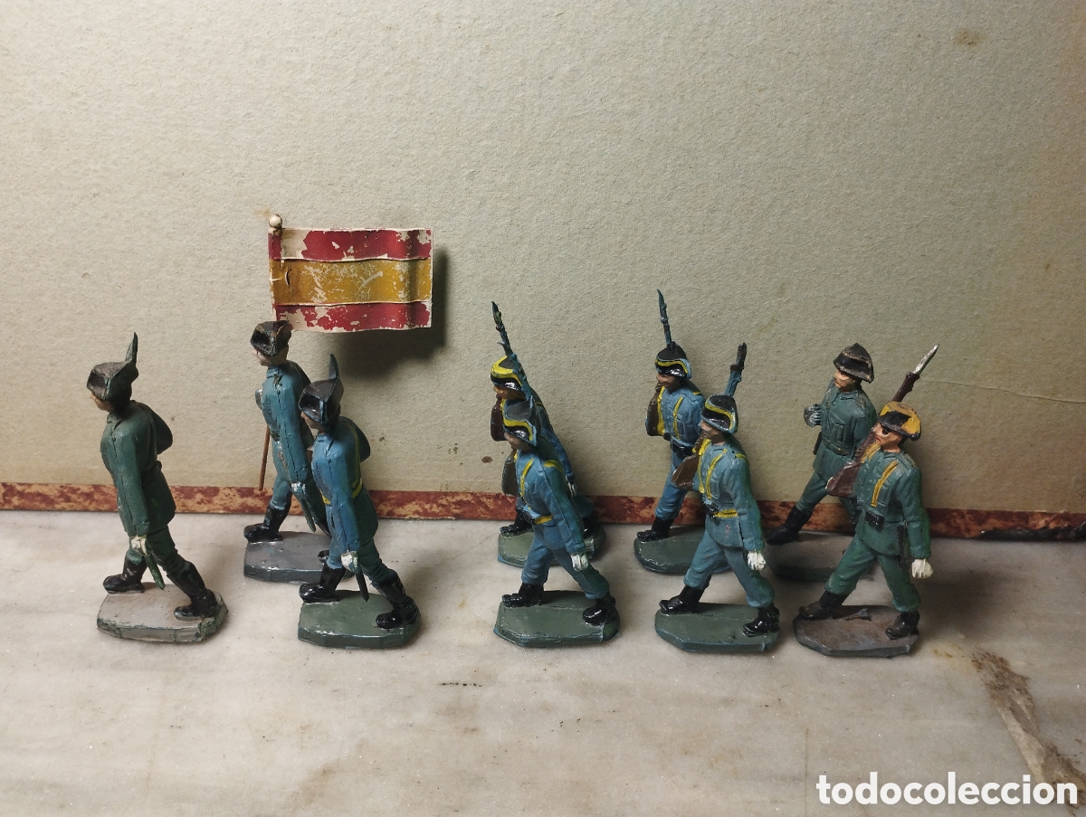 Figuras de goma y PVC: Reamsa Pech guardia civil de goma
