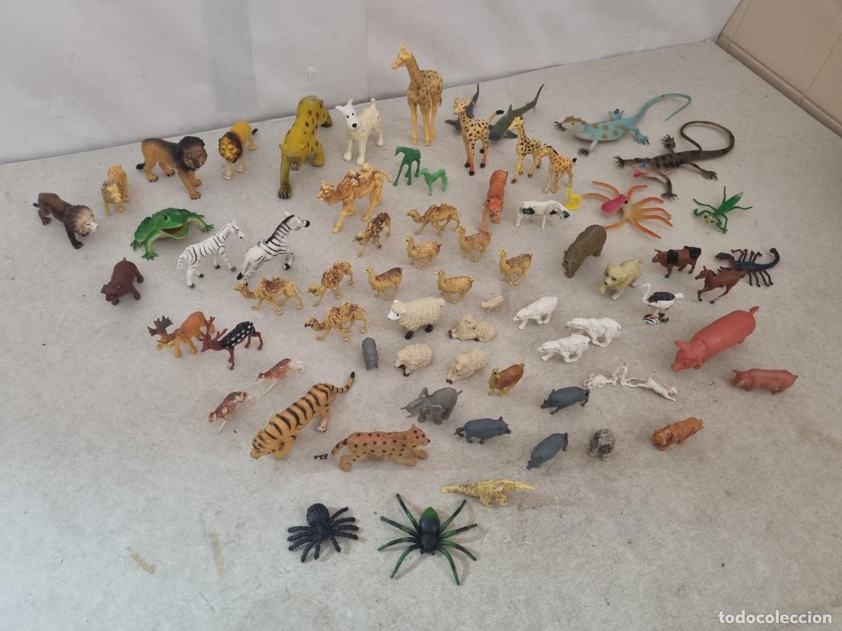 Figuras de goma y PVC: Lote de animales variados de plastico - Foto 4