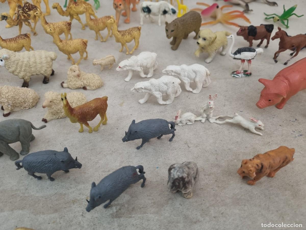 Figuras de goma y PVC: Lote de animales variados de plastico - Foto 10