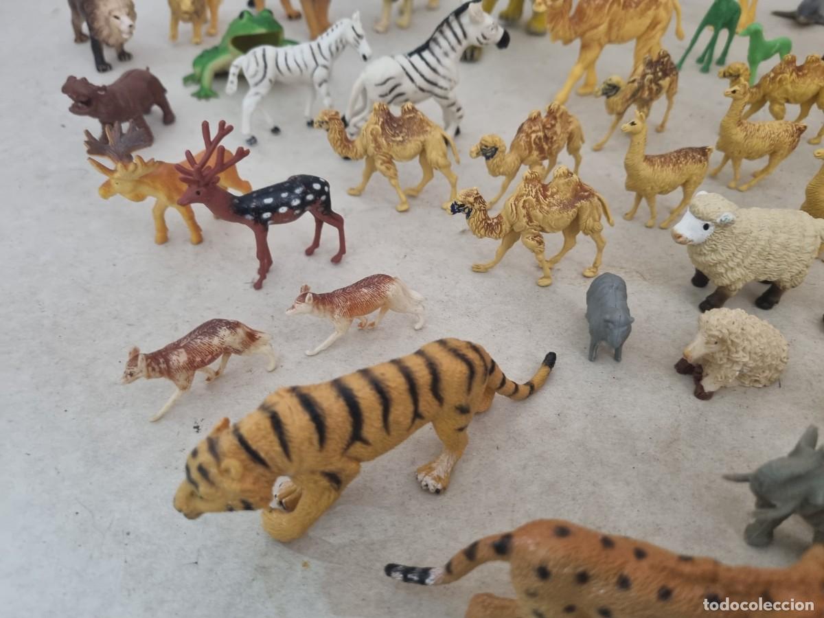 Figuras de goma y PVC: Lote de animales variados de plastico - Foto 13