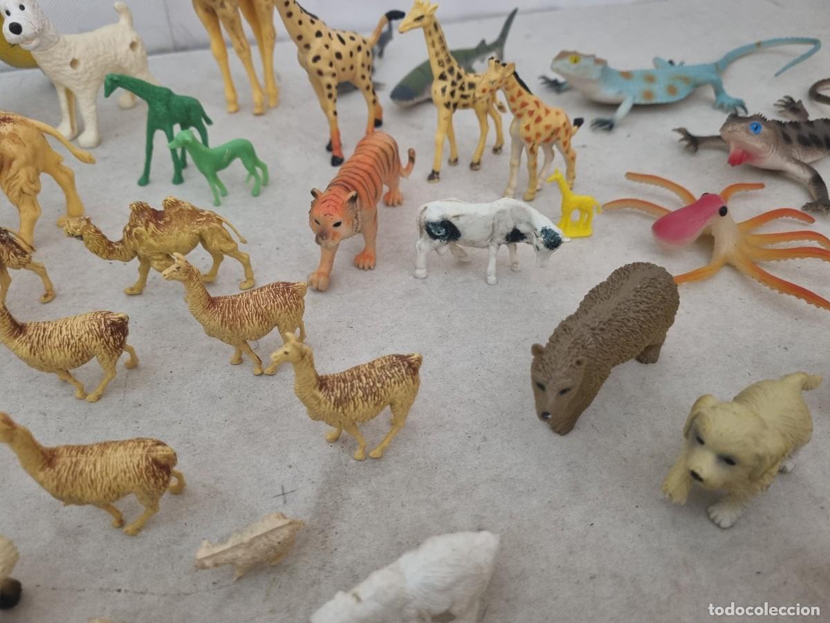 Figuras de goma y PVC: Lote de animales variados de plastico - Foto 15
