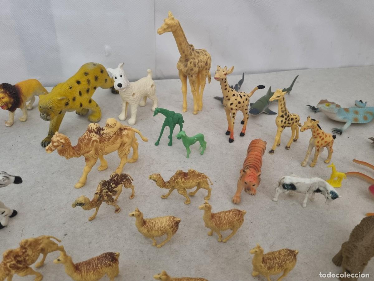 Figuras de goma y PVC: Lote de animales variados de plastico - Foto 16