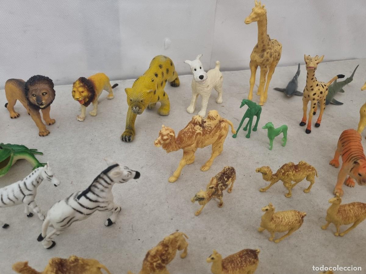 Figuras de goma y PVC: Lote de animales variados de plastico - Foto 17