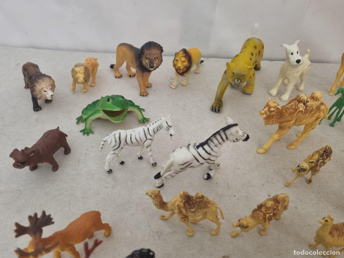 Figuras de goma y PVC: Lote de animales variados de plastico - Foto 18