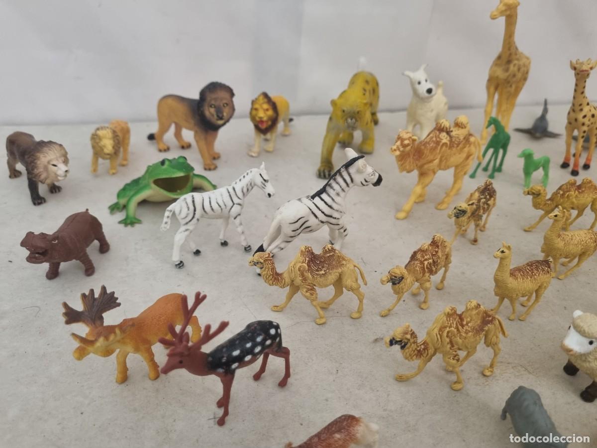 Figuras de goma y PVC: Lote de animales variados de plastico - Foto 19