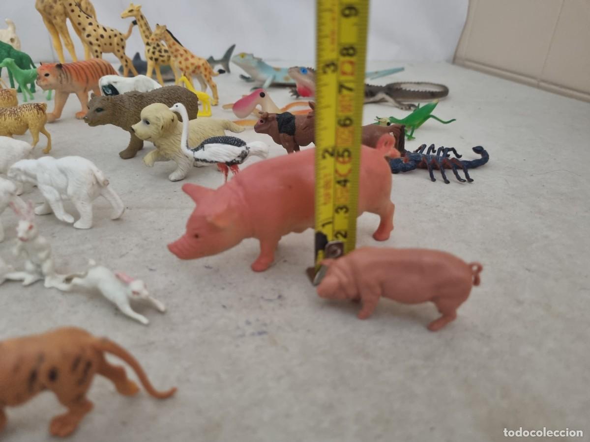 Figuras de goma y PVC: Lote de animales variados de plastico - Foto 23