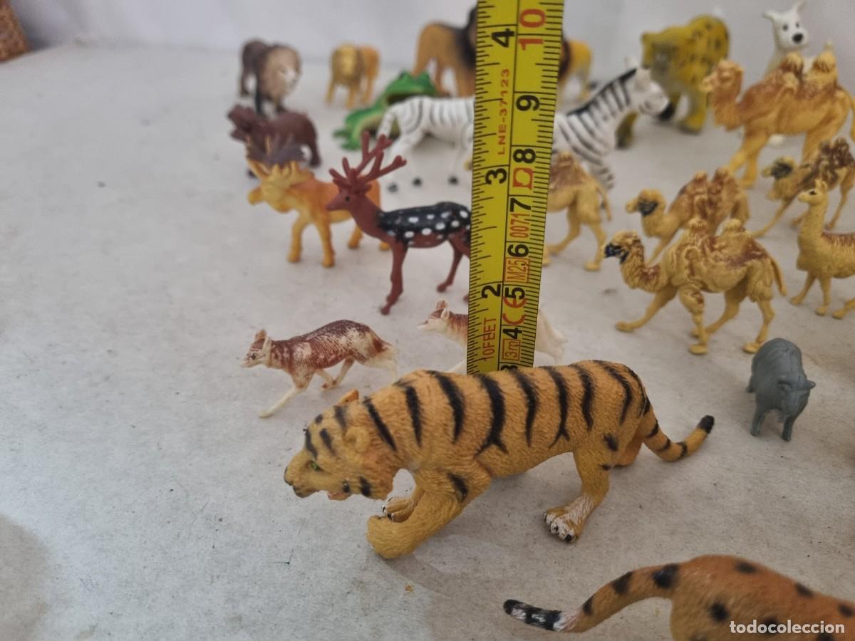 Figuras de goma y PVC: Lote de animales variados de plastico - Foto 26