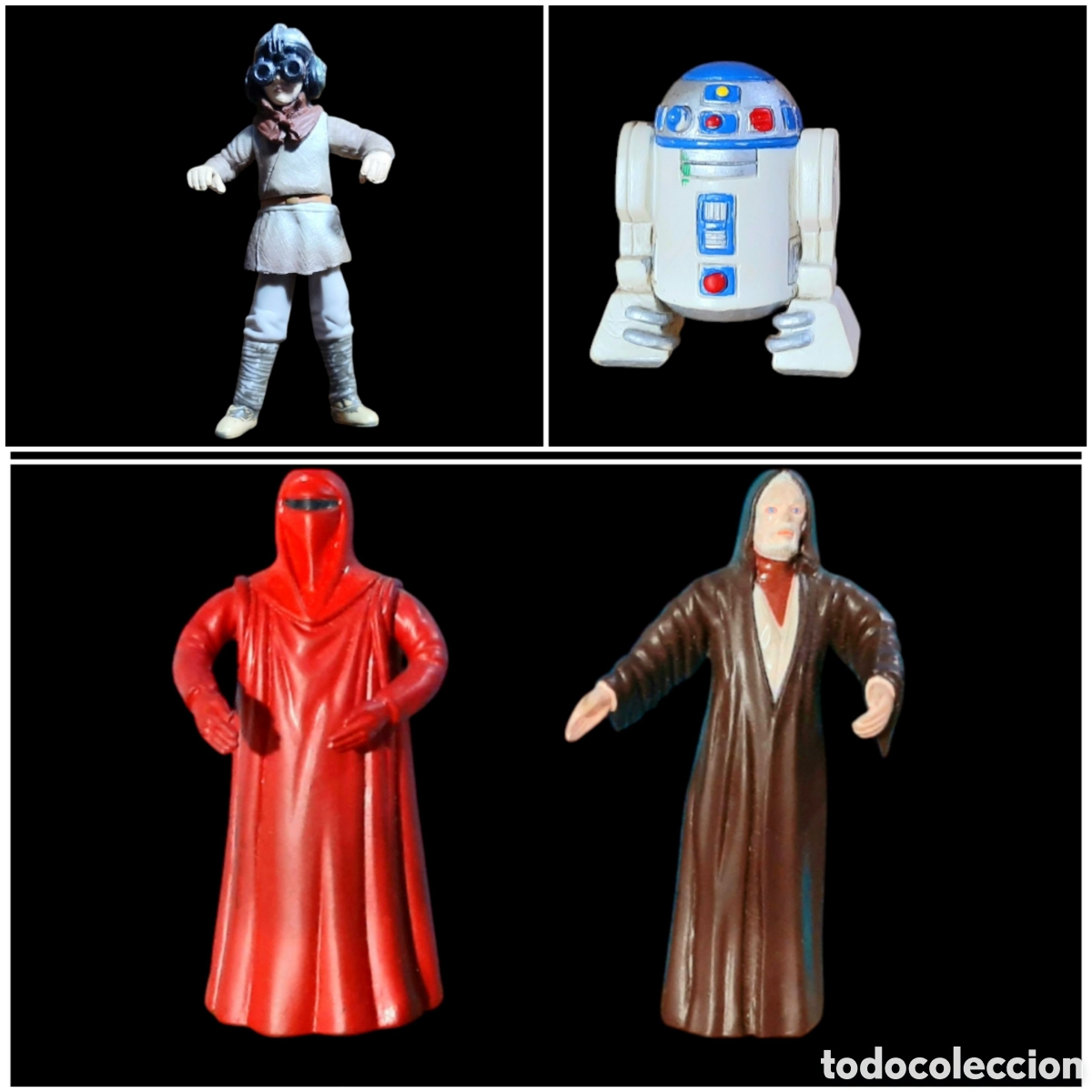Rubber and PVC Figures: LOTE STAR WARS R2D2 COMICS SPAIN - IBI WAN KENOBI