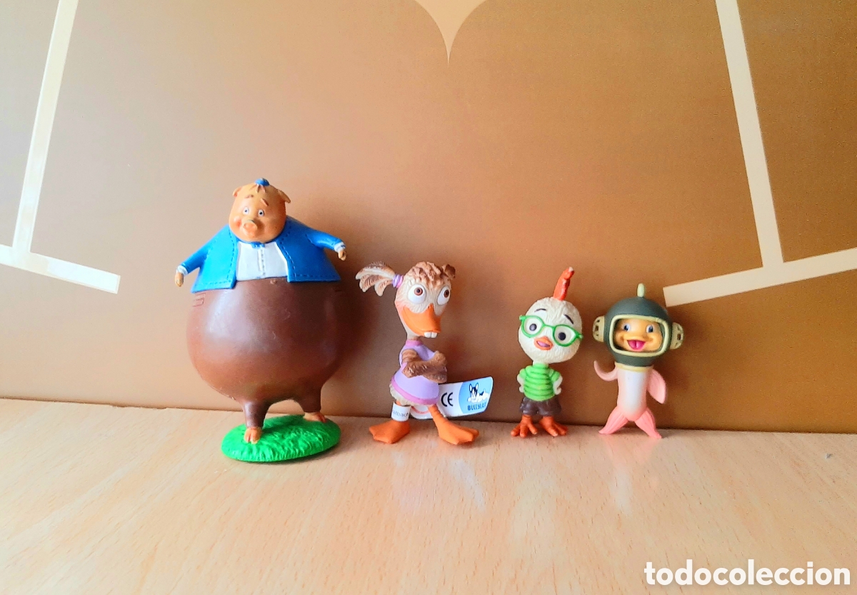 Figuras de goma y PVC: Figuras PVC Chicken Littel Disney Bullyland