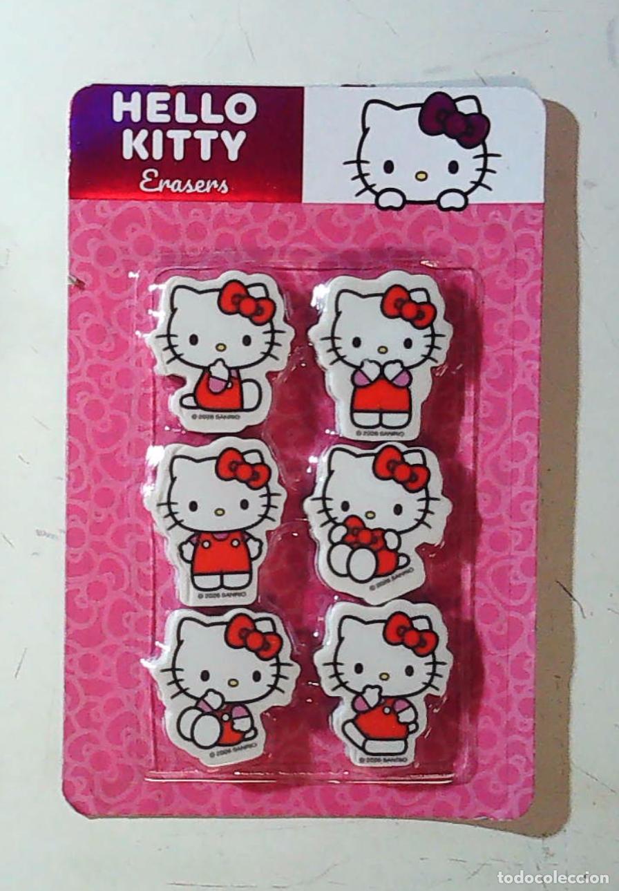 Figuras de goma y PVC: PACK GOMAS DE BORRAR SANRIO HELLO KITTY AND FRIENDS