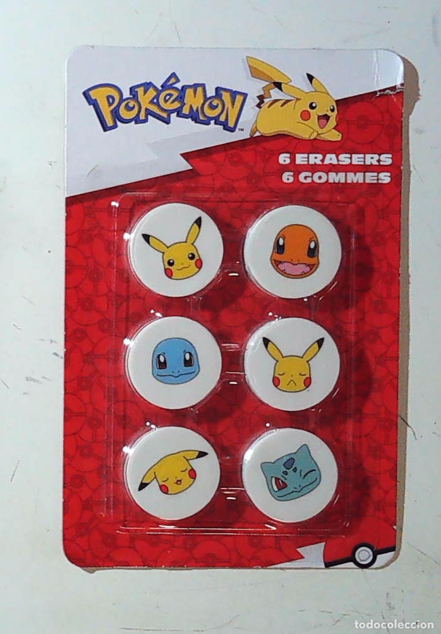 Figuras de goma y PVC: PACK GOMAS DE BORRAR POKEMON