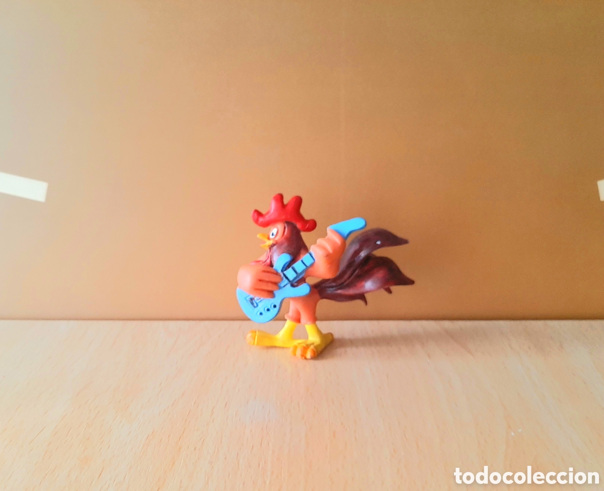 Rubber and PVC Figures: Figura PVC koki Trotamusicos de Comics Spain el gallo