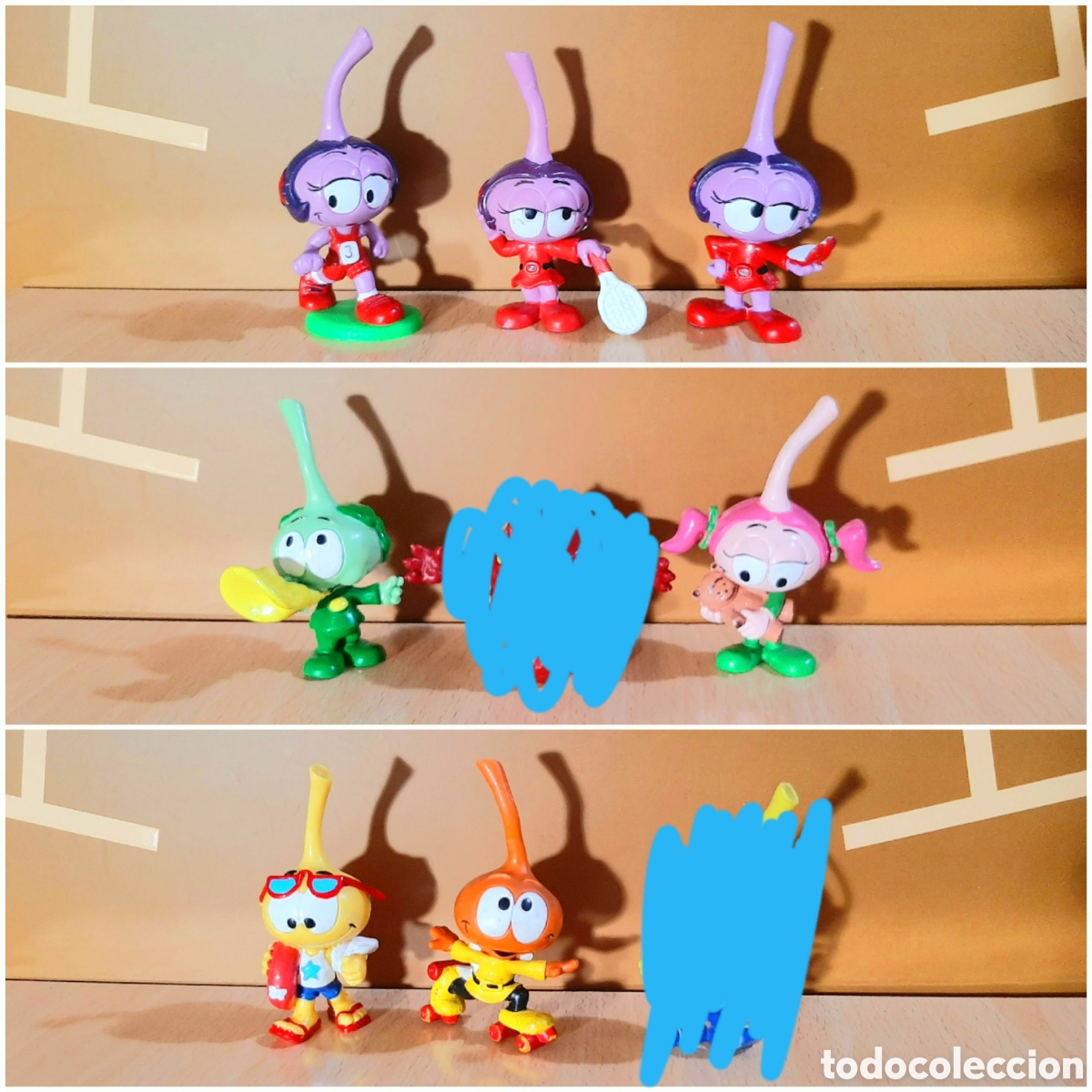 Figuras de goma y PVC: Lote figuras PVC Snorkels de Schleich