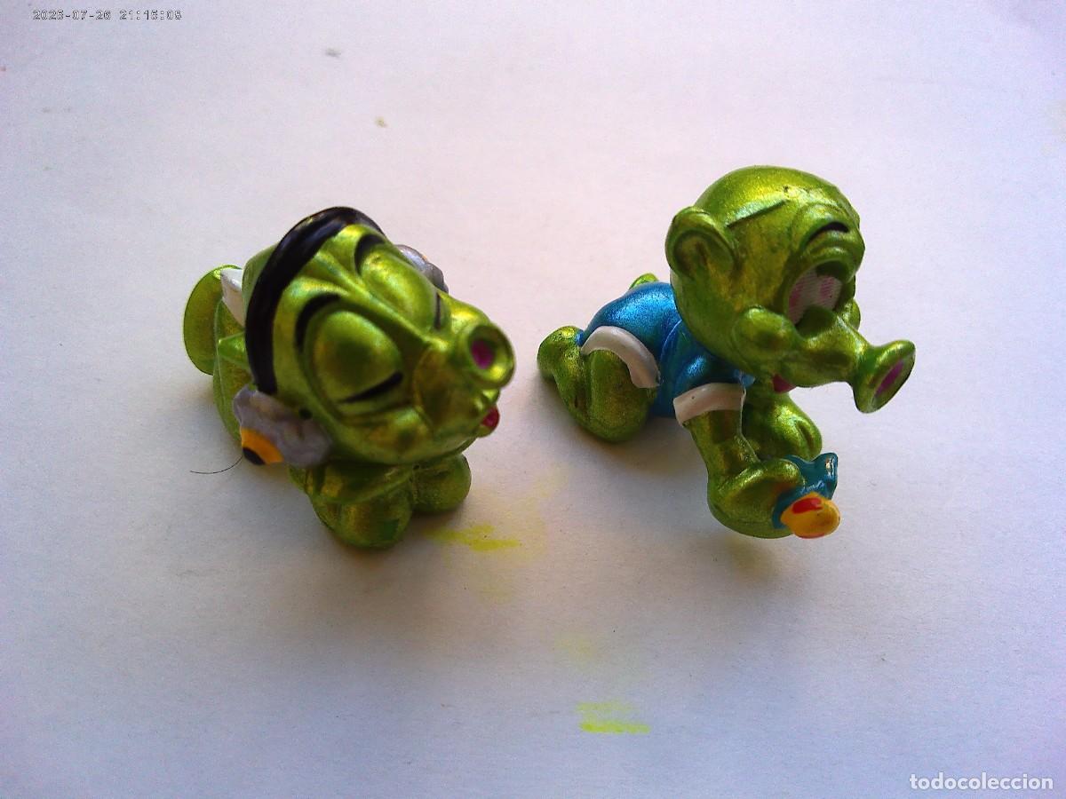 Figuras de goma Kinder: LOTE DE 2 FIGURAS DE KINDER : MARCIANOS, EXTRATERRESTRES.