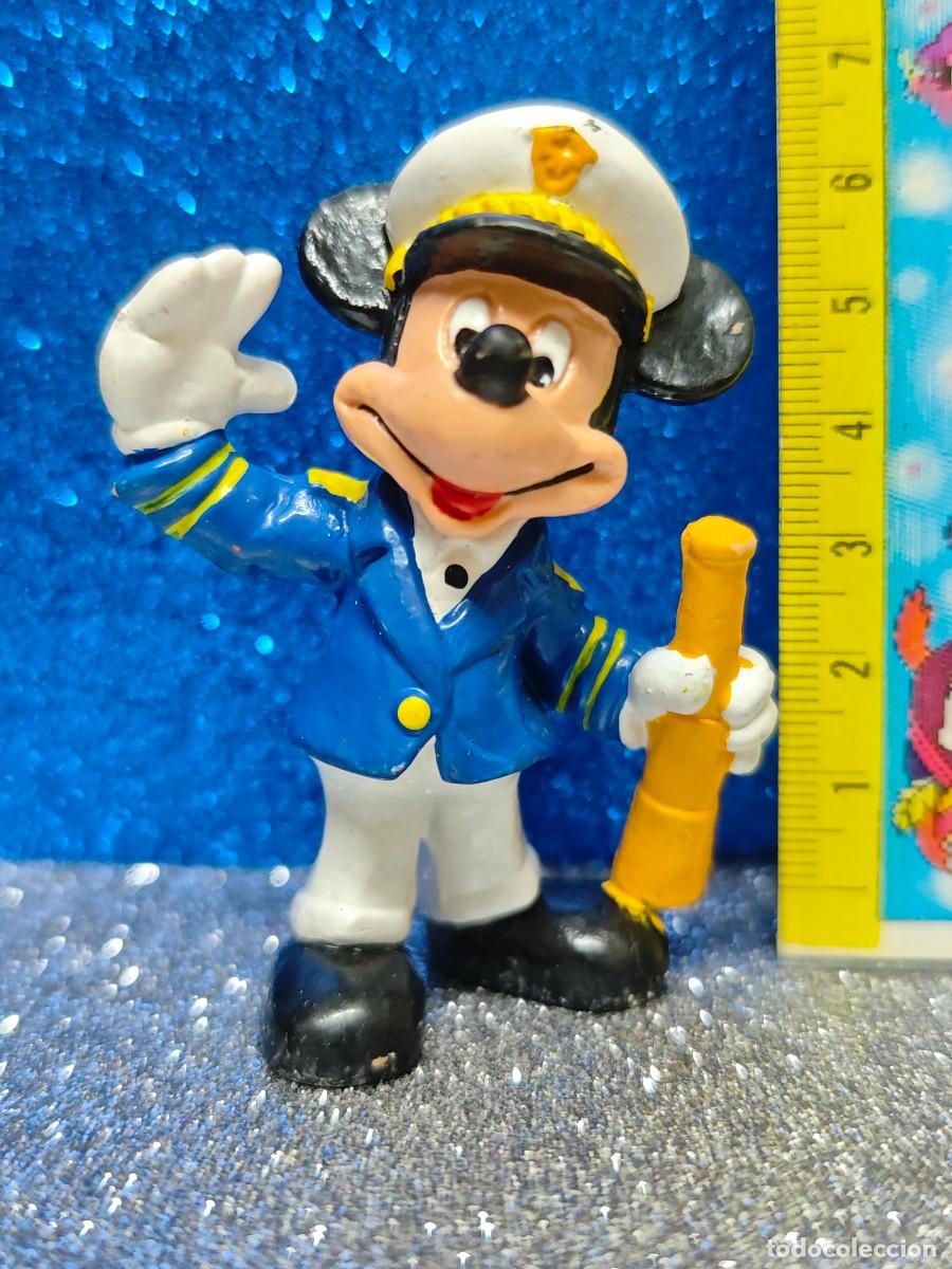 Figuras de goma y PVC: FIGURA PVC MICKEY CAPITAN BULLYLAND GERMANY