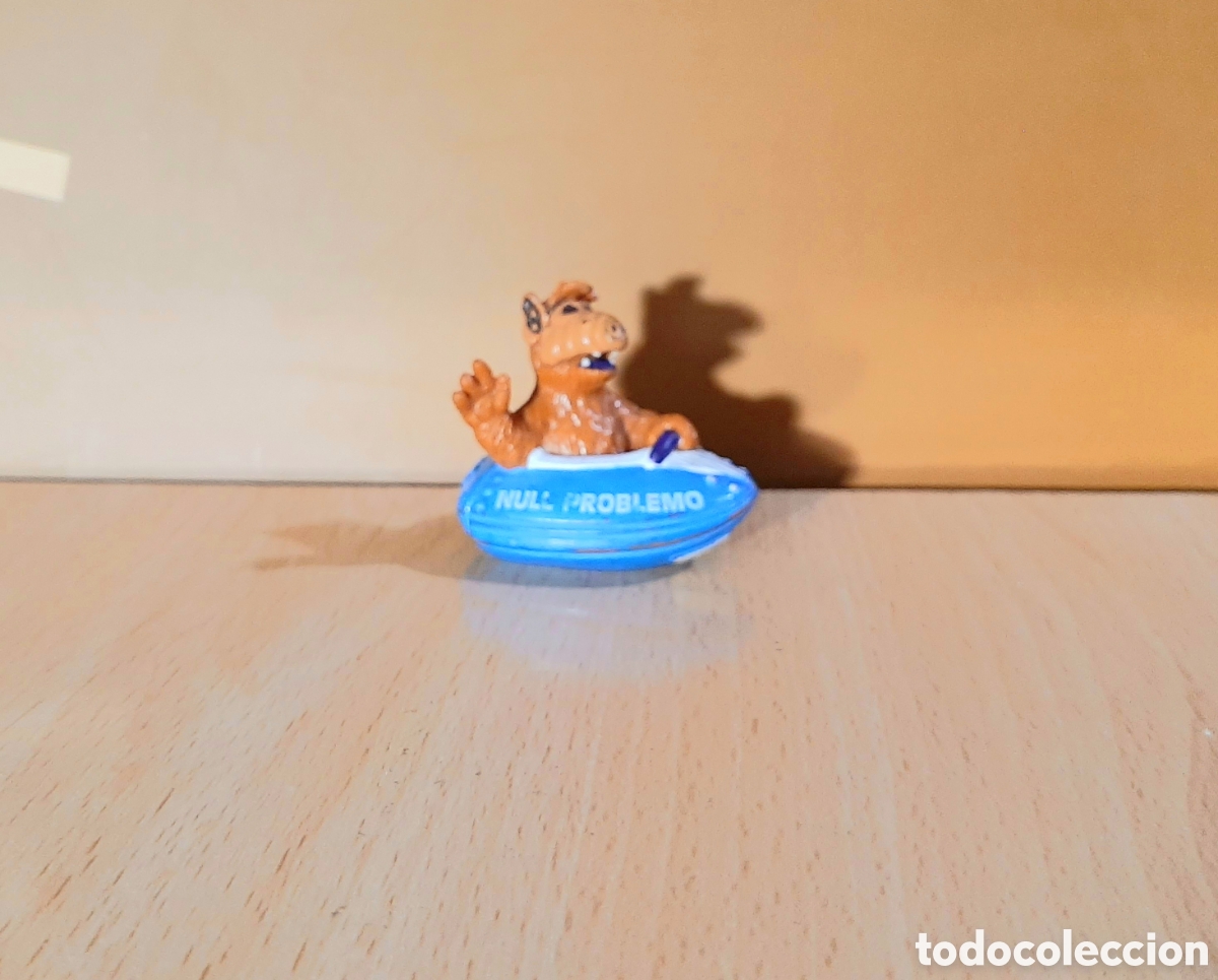 Figuras de goma y PVC: FIGURA ALF PVC MARCA BULLY NO PROBLEM AZUL