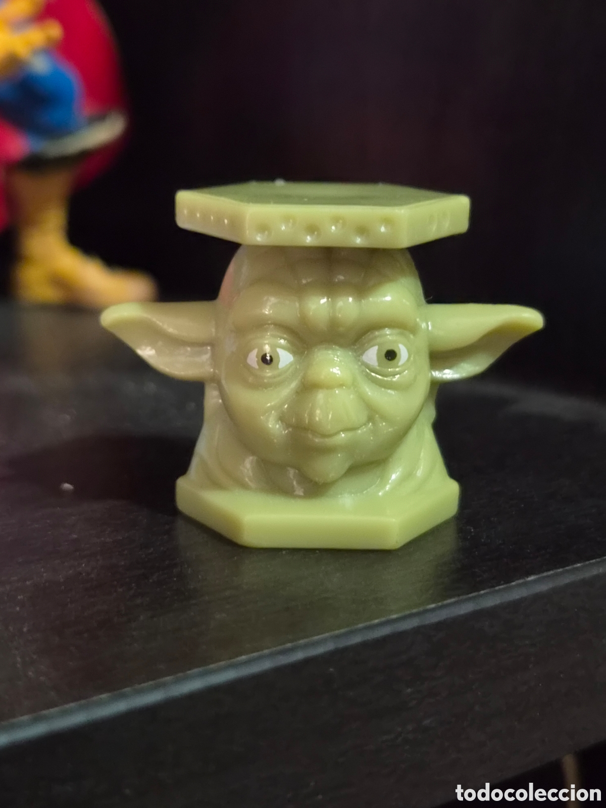 Figuras de goma y PVC: 13 L - YODA ,ABATON STAR WARS