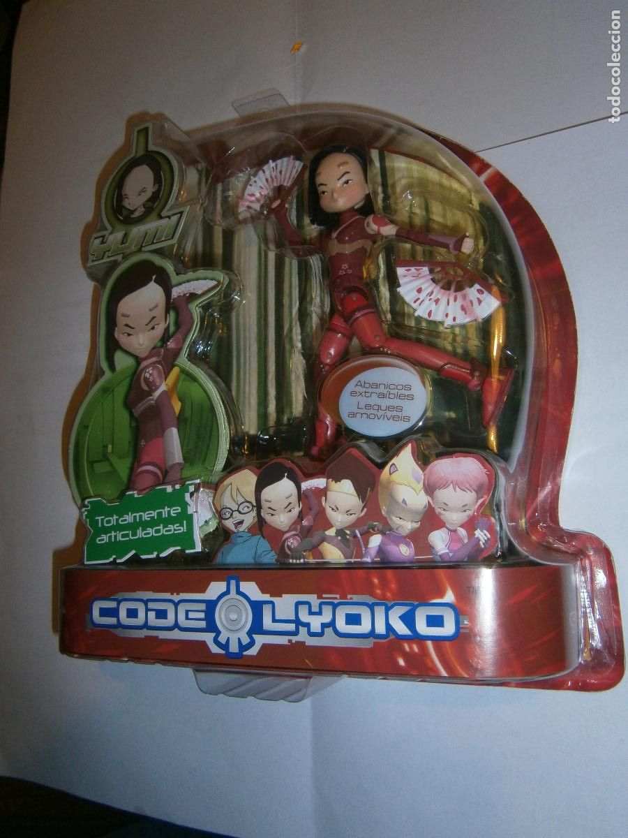 Figuras de goma y PVC: SET BLISTER CON FIGURA DE ACCION CODIGO LYOKO YUMI