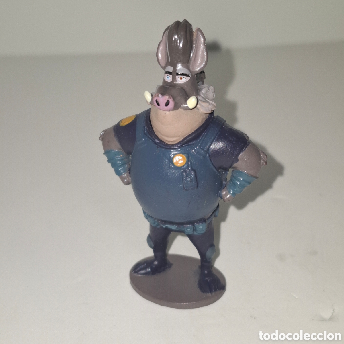 Figuras de goma y PVC: WALT DISNEY FIGURA DE PVC PERSONAJE DE ZOOTROPOLIS JABALI POLICIA ZOOTOPIA 2
