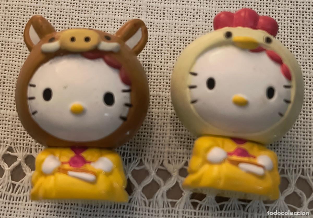 Figuras de goma y PVC: LOTE DE 2 FIGURAS DE HELLO KITTY