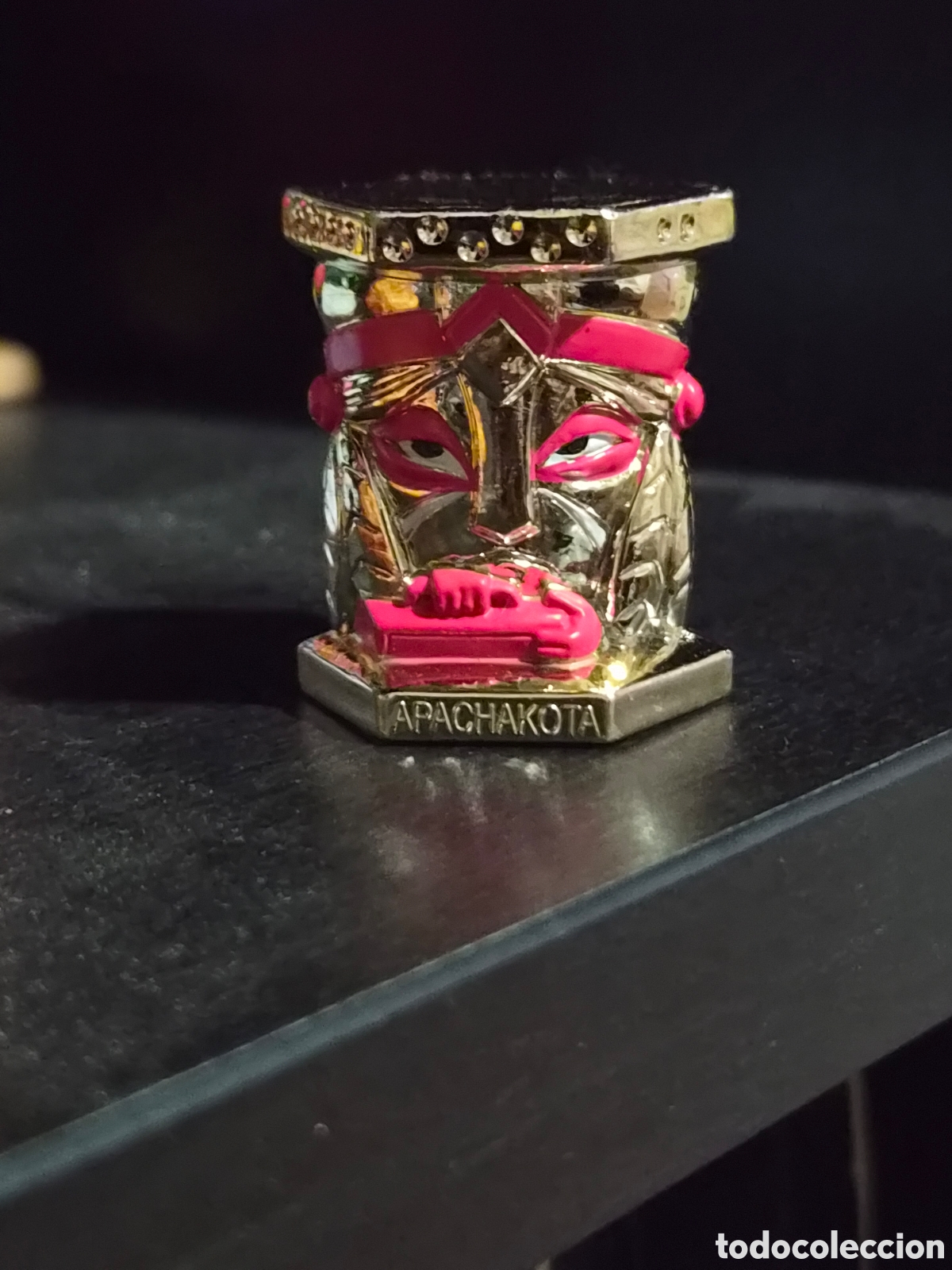 Figuras de goma y PVC: 61 - APACHAKOTA , ABATON DORADO