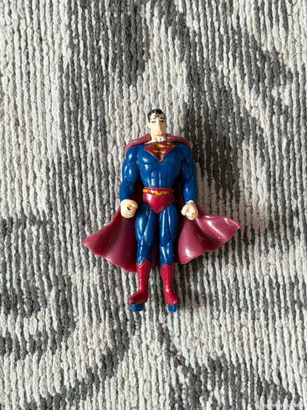 Figuras de goma y PVC: FIGURA MU&Ntilde;ECO SUPERMAN - 5 CM