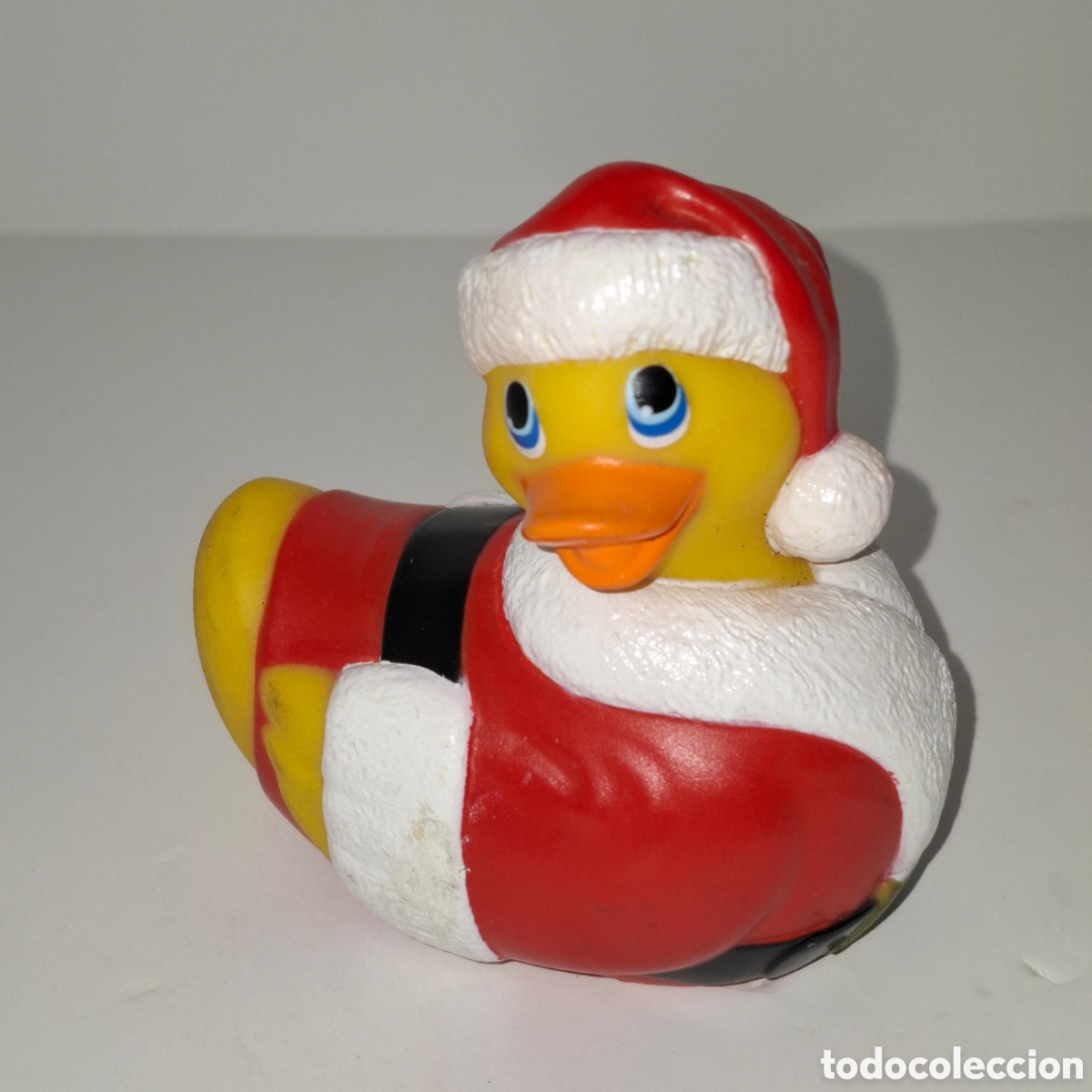 Figuras de goma y PVC: PATITO DE GOMA PAPA NOEL RUBBER DUCK SANTA CLAUS