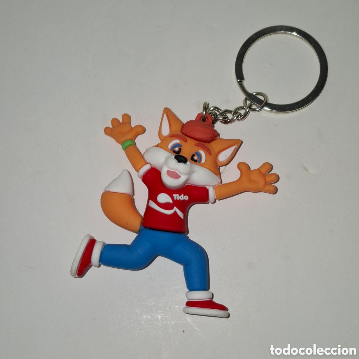 Figuras de goma y PVC: LLAVERO CON FIGURA DE PVC PROMOCIONAL PULEVA PREMIUM TIDO