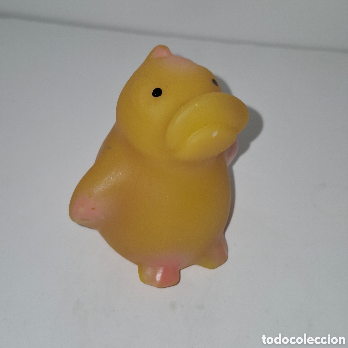 Figuras de goma y PVC: PATITO DE GOMA CHIFLE PATO