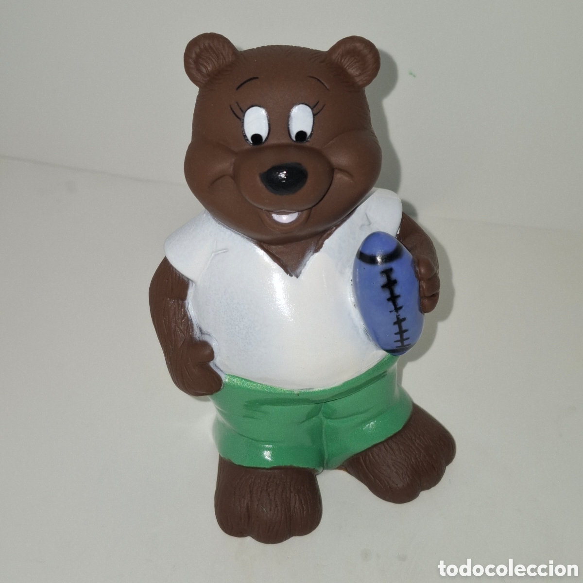 Figuras de goma y PVC: PAPA OSO FIGURA DE GOMA PVC CHIFLE