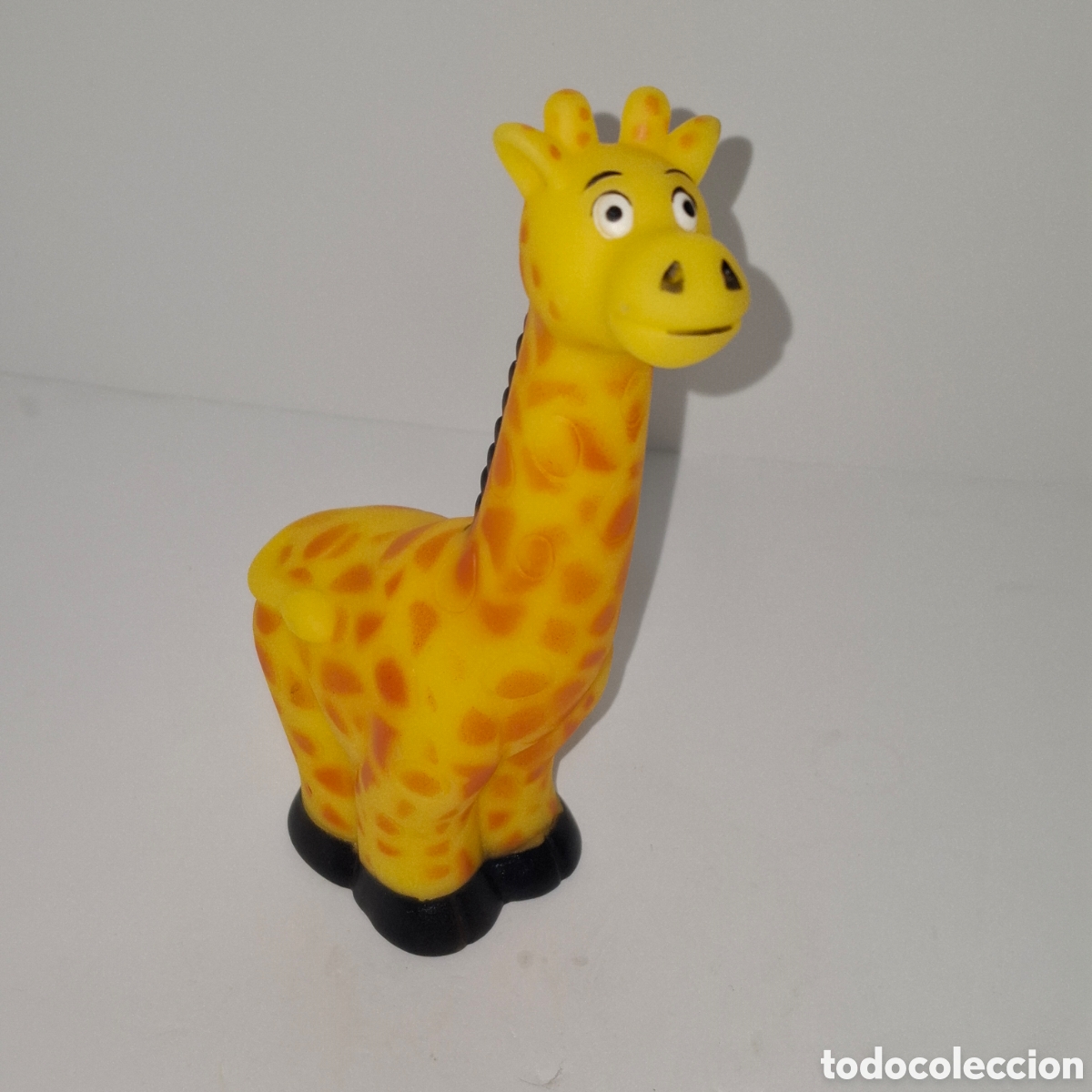 Figuras de goma y PVC: JIRAFA DE GOMA FIGURA DE PVC CHIFLE