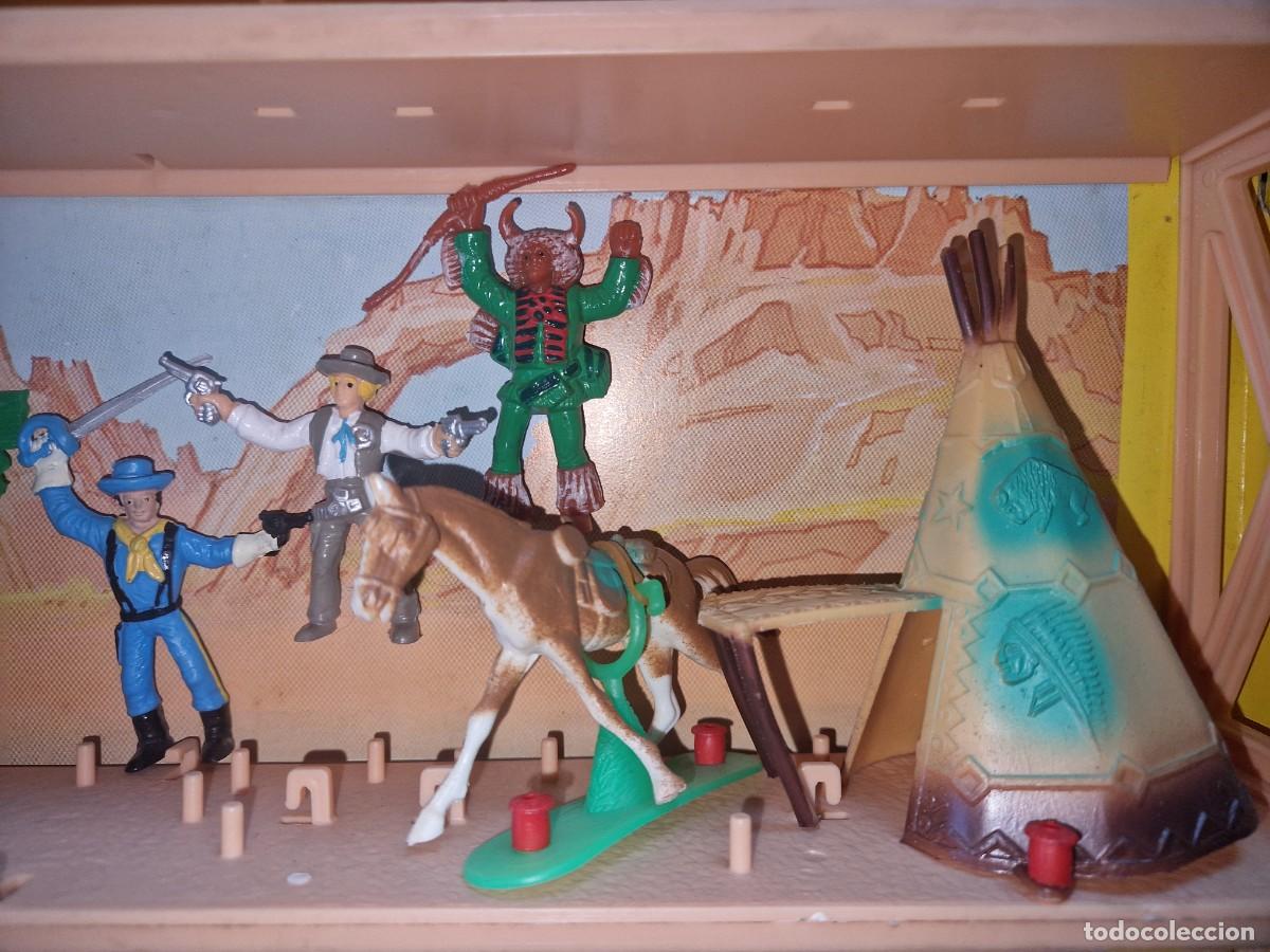 Figuras de goma y PVC: DILIGENCIA COMANSI , COMANSI WEST , - Foto 3