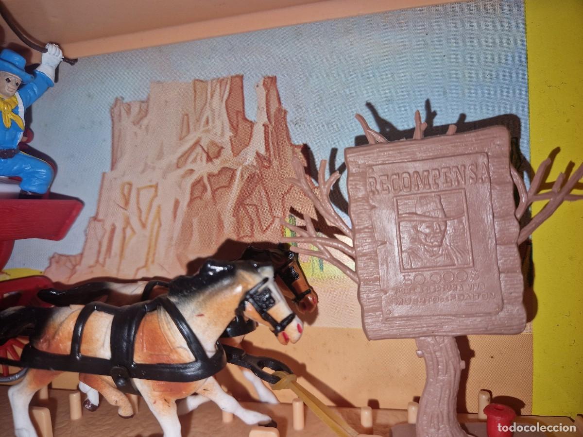 Figuras de goma y PVC: DILIGENCIA COMANSI , COMANSI WEST , - Foto 5