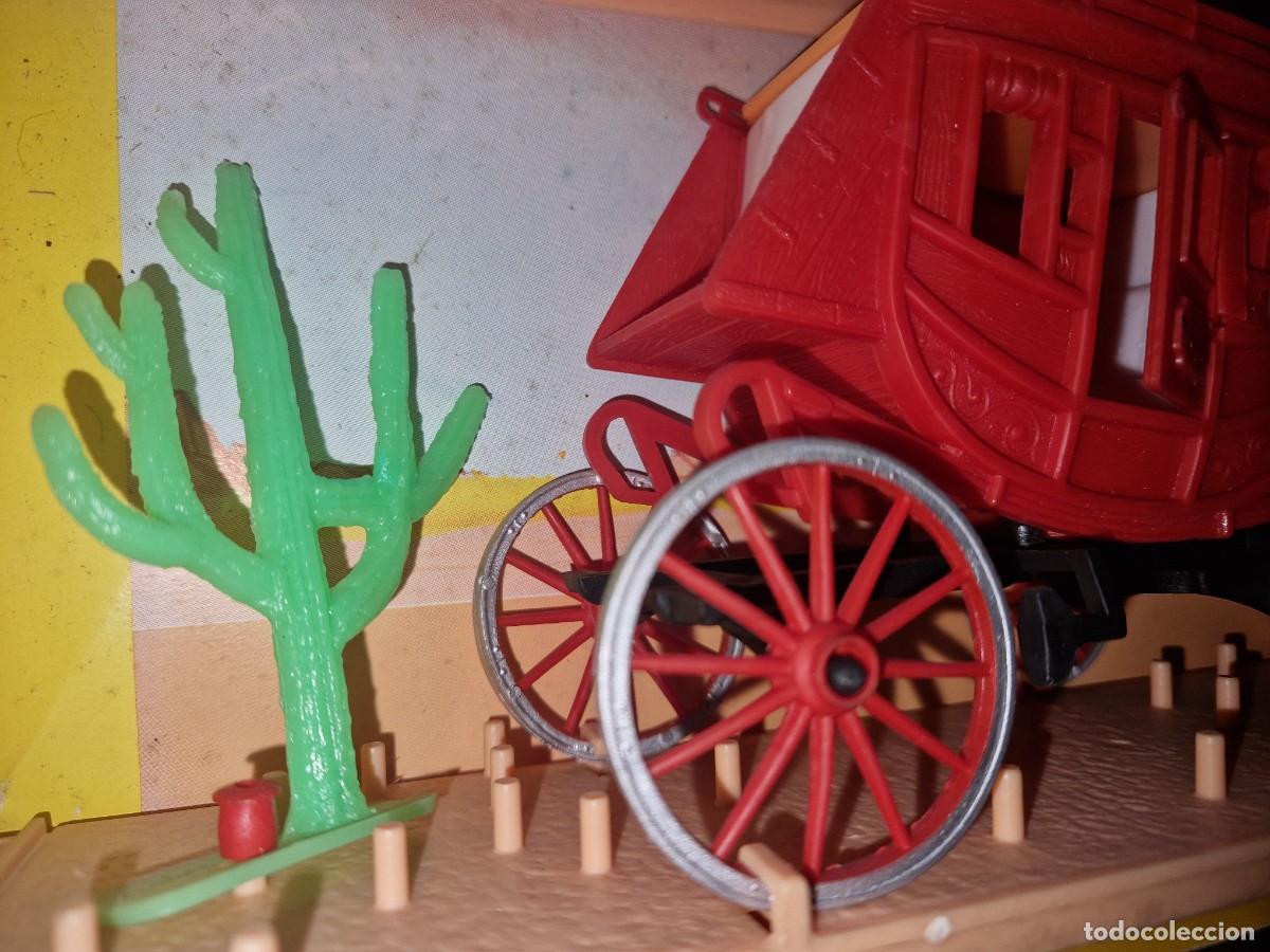 Figuras de goma y PVC: DILIGENCIA COMANSI , COMANSI WEST , - Foto 7
