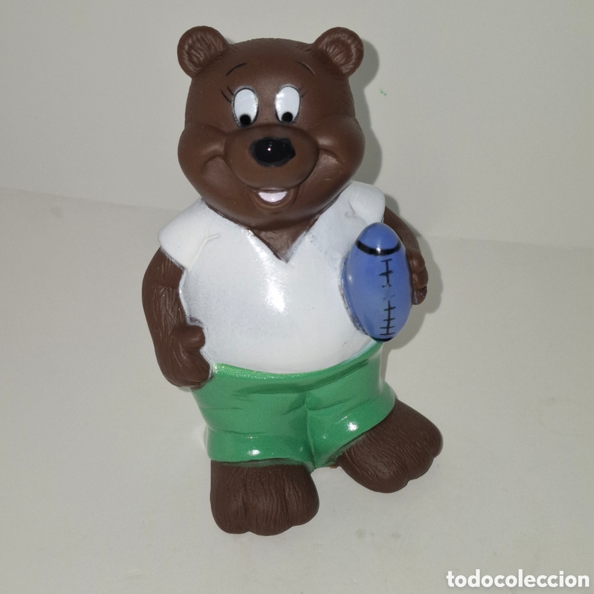 Figuras de goma y PVC: PAPA OSO DE GOMA FIGURA DE PVC CHIFLE