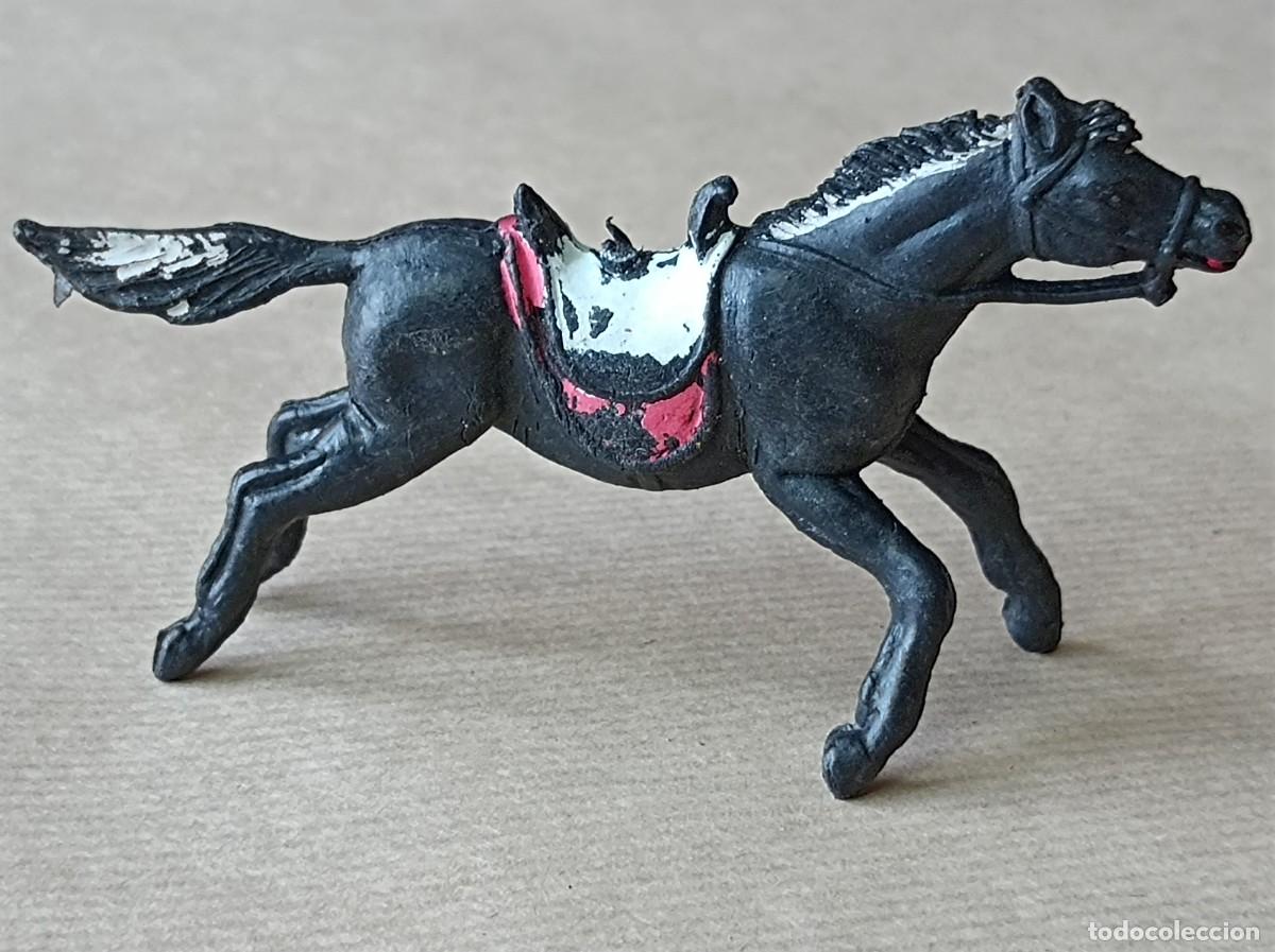 Figuras de goma y PVC: LOTE INDIOS Y VAQUEROS DE PL&Aacute;STICO FABRICANTE JECSAN - Foto 26