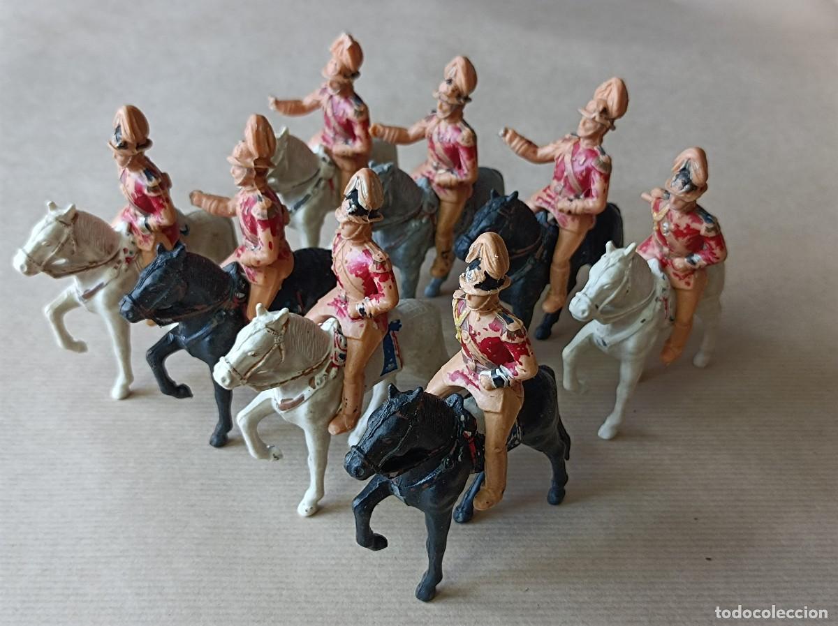 Figuras de goma y PVC: FIGURAS DE PL&Aacute;STICO GUARDIA MUNICIPAL A CABALLO FABRICANTE REAMSA